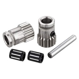 Turmberg3D - Dual Drivegear Kit - Dual Drive Extruder Drive for 1.75 mm Filament - Compatible uA with bmg and Prusa MK3