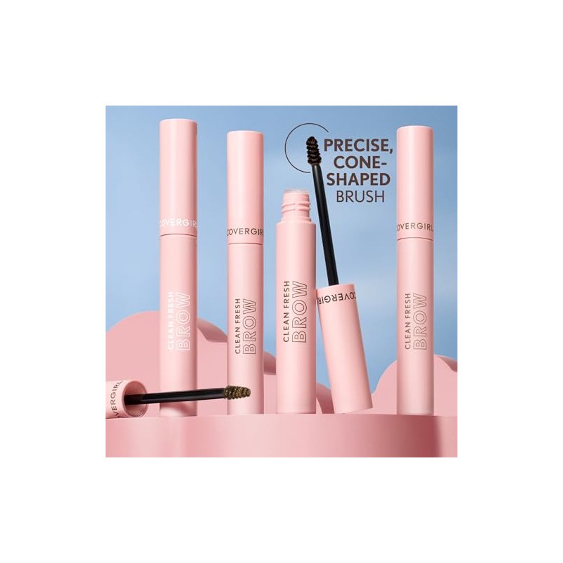 COVERGIRL CG CLEAN FRESH BROW Eyebrow Gel Medium Brown 500