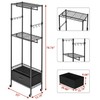 VyGrow Clothes Rack, Clothing Rack for Hanging Clothes, 4 Tiers