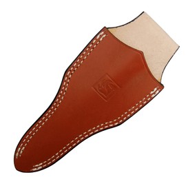 Mikikajiya Mura TS165 Genuine Leather Case for Bud Cutting Shears, Brown