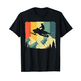 Snowmobile Art For Men Women Snowmobiling Snowmobile Lover T-Shirt