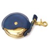 Cramp Portable Ashtray, Butt Holder, Leather, Brass, Stylish, Men's Key