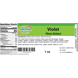 Violet Flavor Extract (1 oz, ZIN: 529681)