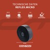 CONTEC CT 03199997 Handlebar Tape Reflex MICR O Black 200