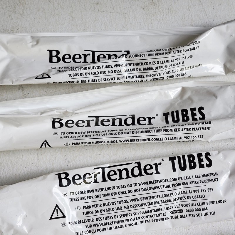 Krups 5 Service Tubes for Beertender Beer Pullers NEW