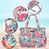 Lovelinks21 Beach Bag Waterproof Sand Resistant Women's Tote Pool Bag
