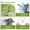 Upgraded Bp27 Fan Motor Replacement for Broan NuTone 678 Replacement