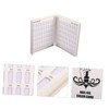 BIUDECO Nail Art Wear Nails Display Board Manicure Nail Holder
