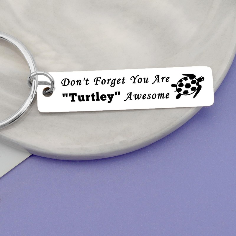 12 Pcs Turtle Theme Keychain Sea Turtle Gifts Inspirational Gifts