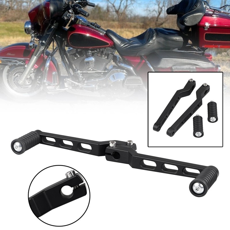 Unbranded Black Heel Toe Shift Lever Shifter Peg For Harley