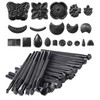 yuentoen 20 Pieces Leather Punching Tool Set, Leather Embossing Stamp,