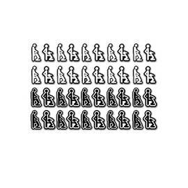 Button Sticker Car Button Suitable for Hyundai I30n 0.5 x 1 cm A5516