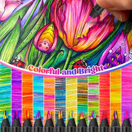 Stocking Stuffers for Kids, Art Supplies,12 Colors Rainbow Colored Pencils Christmas Gifts for Grandkids, Birthday Party Favors for Kids 9-12, Arts Crafts for Teen Girl Boy Stuff Fun Coloring Drawing