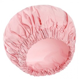 Summer Sauna Hair Cap - Waterproof Shower Cap for Long Hair & Hair Care Treatments Free Size/Green 4ea