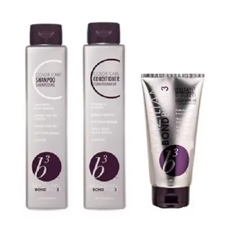 Brazilian B3 Bond Builder Shampoo / Conditioner & Reconstructer Set