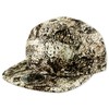 Itzu 5 Panel Snakeskin Snapback Cap in Brown