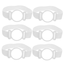 FRCOLOR 6Pcs Portable Moxa Fixator Bands Durable Material Household Moxa Accessory for Knees Legs Wrists Reliable Adhesion for Moxibustion Therapy