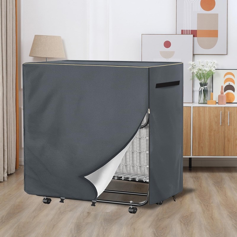 Alickwang Rollaway Bed Storage Cover,Heavy Duty Durable 600D Waterproof Dustproof