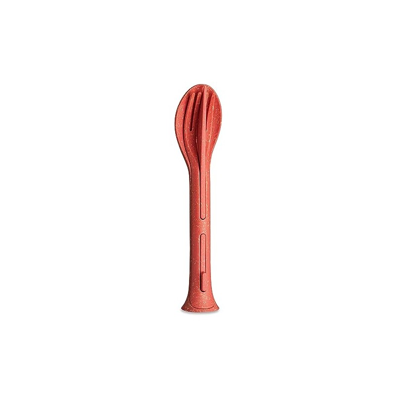 KLIKK POCKET Cutlery Set 3-Piece Natural Coral