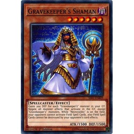 Yu-Gi-Oh! - Gravekeeper's Shaman - SS01-ENB09 - Common - 1st Edition - Speed Duel Decks - Destiny Masters