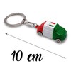 Leddy Living Bag Charm 500 3D with Key Ring, Italian