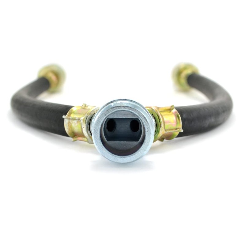 TT FLEX Rubber Washing Machine Y Mixer Hose Connector, 3/4"