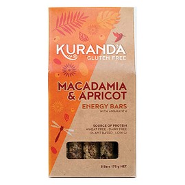 Kuranda Macadamia and Apricot Bar GF 5x35g