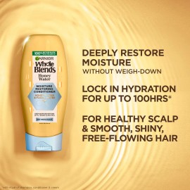 Garnier Whole Blends Honey Water Moisture Restoring Conditioner, Hair Care...