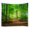 goodbath Forest Tapestry, Nature Woodland Tree Tapestry Wall Hanging for