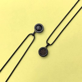 Quiges Interchangeable Mini Coin 12 mm Stainless Steel and Shell (Many Colours), Shell, Shell