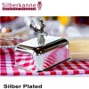 SILBERKANNE Parmesando Jam Jar, Deer, 4 Pieces, Diameter 11 cm,