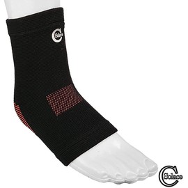 Solace Care Advanced Elastic Knitted Orthopaedic Ankle Support for Sprains - Ligament Damage Compression Brace - Elasticated Bandage (Black)