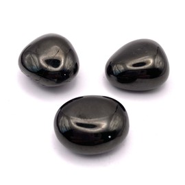 Jet Small Crystal Tumbled Stones - Energy In Harmony - 1 Pc
