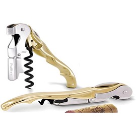 Pulltex Pulltap ́s Classic Gold Red Corkscrew, Tool for Waiters