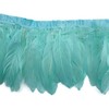 Sowder Duck Goose Feather Trim Fringe 2 Yards(Mint Green)