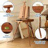 VISWIN French Easel for Painting with Palette, Shoulder Strap &