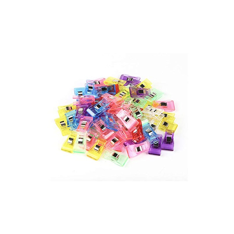 UnnormalS Temporary Clip Plastic Sewing Supplies 7 Mixed Colors (Pack