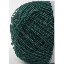Yokota DARUMA 4230 Plastic Cord Sleep-ply Woolen Yarn, Col.7, Green, 1.4 oz (40 g), Approx. 431.1 ft (135 m)