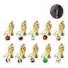 10 Trofeo Metalizado Mundial De Fútbol De La Copa Mundial