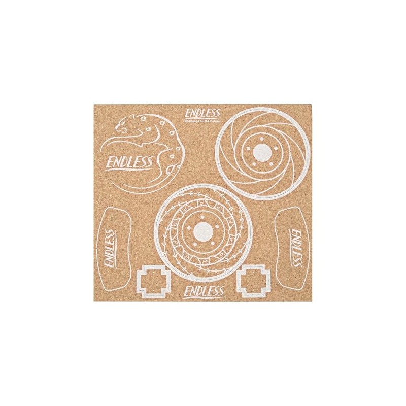 ENDLESS GSP-CCK Cork Coaster Kit, 7.7 x 8.7 inches (195