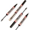 Microblading Eyebrow Pen, Dual-Ended Micro-Fork Tip Eyebrow Pencil with Clear