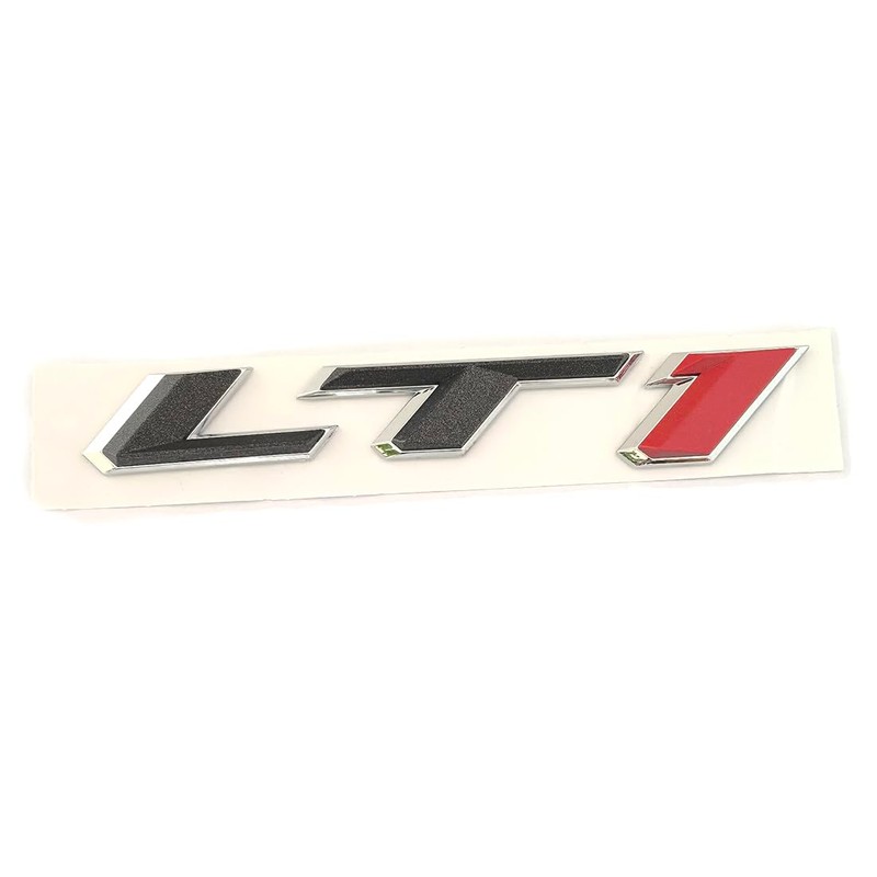 2pack LT1 Emblem 3D Side Door Badges Sticker Letters Nameplate