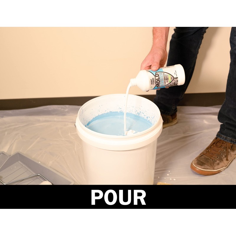 Paint-Guard Mold and Mildew Defense Paint Additive (5 Gallon Treatment)