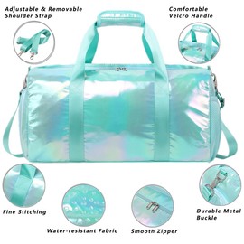 Reisetasche Kinder Sporttasche Kinder Mädchen Kleine Reisetasche Sporttaschen Saunatasche Schwimmtasche Sporttasche Nassfach