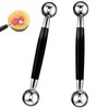 JYTDBCS 2 PCS Double Sided Melon Baller, Round Melon Balls