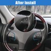 X AUTOHAUX 1 Pair Steering Wheel Volume Control Switch Button