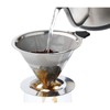 Cilio Permanent Filter for Coffee with Stand Stainless Steel