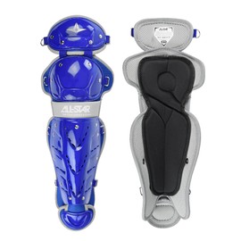 All-Star Top Star Series Leg Guards - Royal Blue, 12.5", Ages 7-9 - Baseball Accessories, Baseball Equipment Kit
