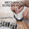500 Pcs Micro Glasses Screws Repair Kit M1.2/M1.4/M2 with Tweezers,