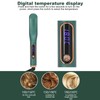 Beard Straightener Electric Digital Beard Straightening Comb for Men 110‑240V